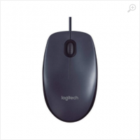 Logitech M100 Gray Optical Mouse, USB, Retail
